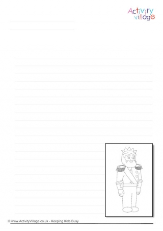 King Writing Page
