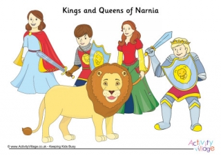 Kings and Queens of Narnia Poster