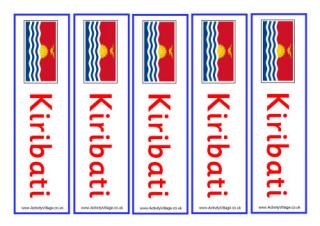 Kiribati Bookmarks