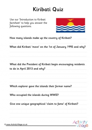 Kiribati Quiz