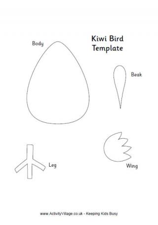 Small Kiwi Template