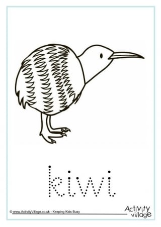 Kiwi Word Tracing