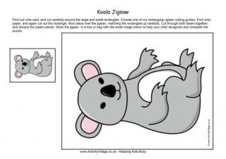 Koala Jigsaw