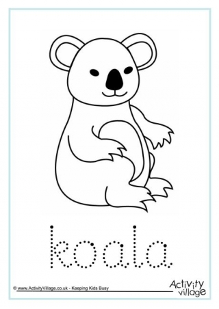 Koala Word Tracing