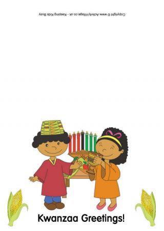 Kwanzaa Greetings Card