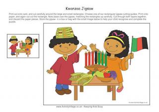 Kwanzaa Jigsaw