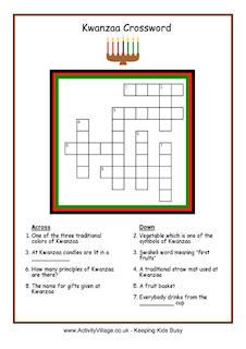 Kwanzaa Puzzles