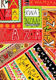 Kwanzaa Scrapbook Paper