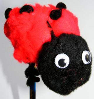 Ladybug Pencil Topper