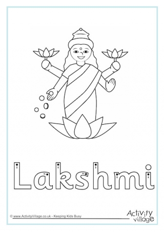 Lakshmi Finger Tracing
