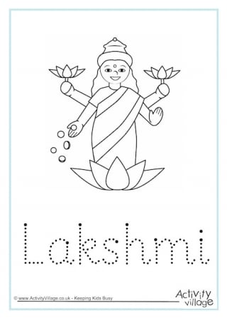 Lakshmi Word Tracing