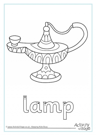 Lamp Finger Tracing