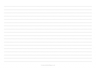 printable lined paper