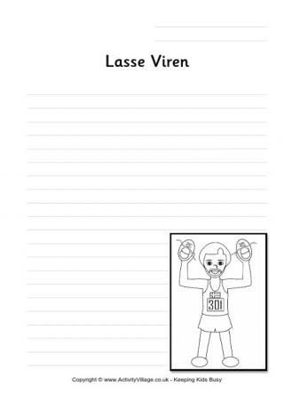 Lasse Viren Writing Page