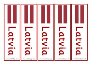 Latvia Bookmarks