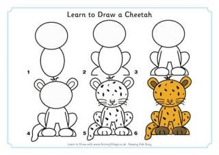 Learn to Draw a Cheetah