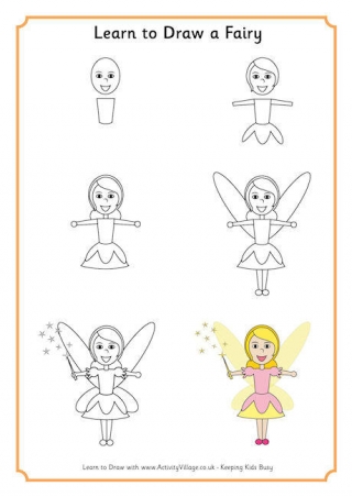 Learn to Draw a Fairy