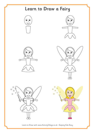 Learn to Draw a Fairy