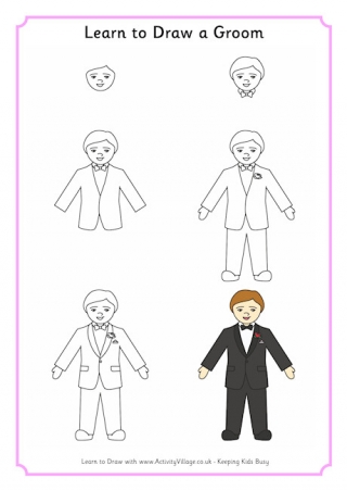 Learn To Draw A Groom