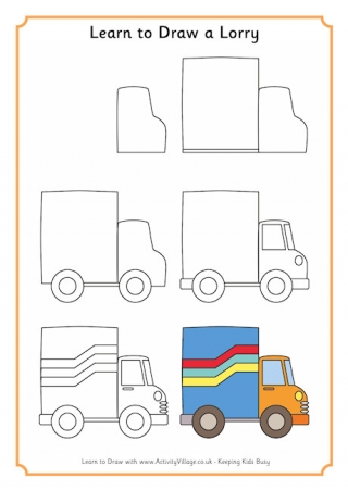 Learn to Draw a Lorry