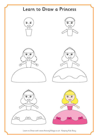 Learn to Draw a Princess