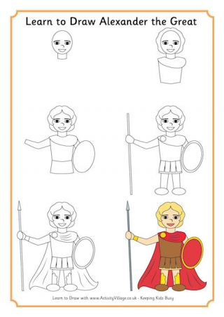 Learn to Draw Alexander the Great