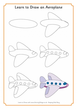 Learn to Draw an Aeroplane