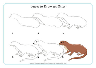 Learn to Draw an Otter