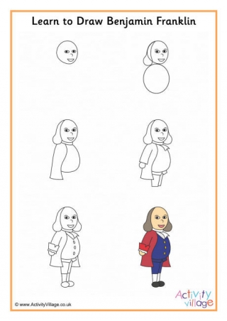 Learn To Draw Benjamin Franklin