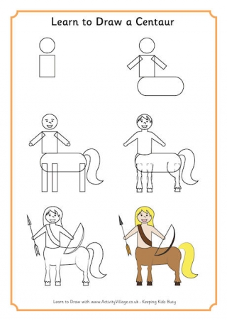 Learn to Draw Centaur