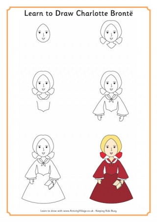 Charlotte Bronte Learn To Draw