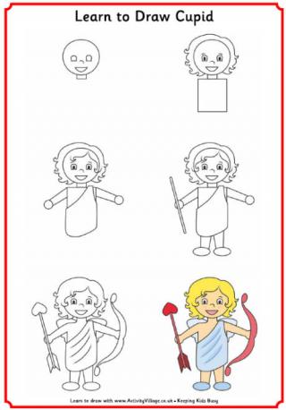 Learn to Draw Cupid