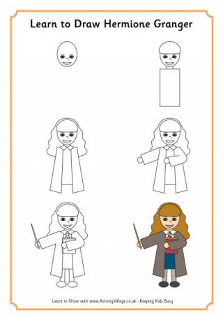 Learn to Draw Hermione Granger