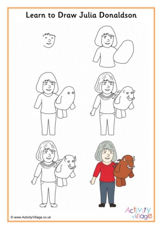 Learn to Draw Julia Donaldson