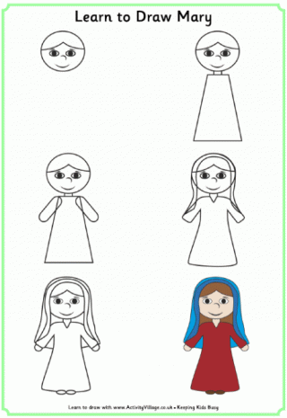 Learn to Draw Mary