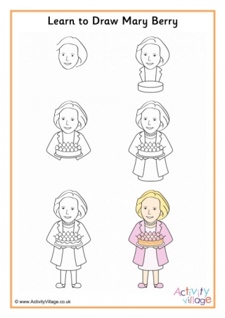 Learn to Draw Mary Berry