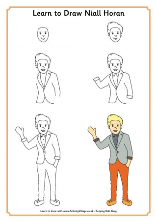 Learn to Draw Niall Horan