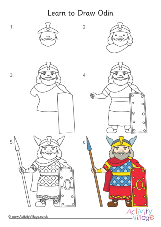 Learn to Draw Odin