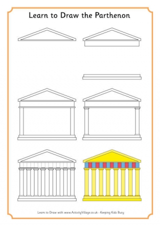 Learn to Draw Parthenon