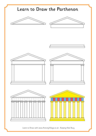 Learn to Draw Parthenon
