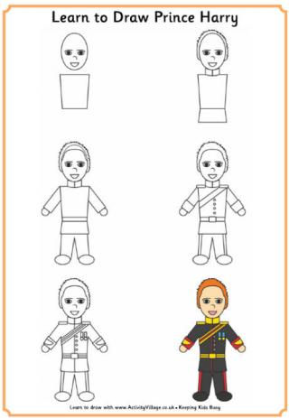 Learn to Draw Prince Harry