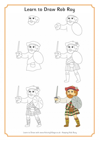 Learn to Draw Rob Roy