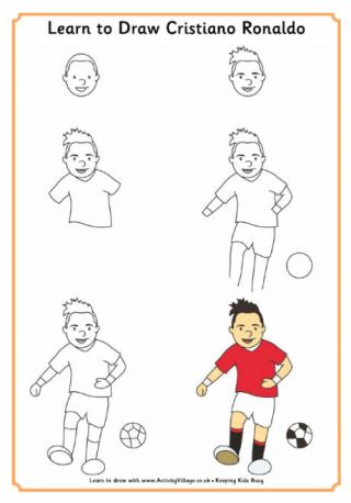 Learn to Draw Ronaldo