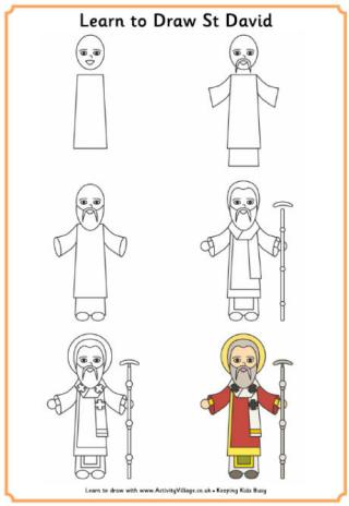 Learn to Draw Saint David