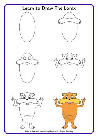 Learn to Draw the Lorax