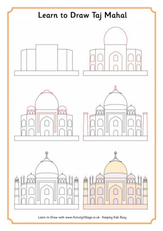Learn to Draw the Taj Mahal