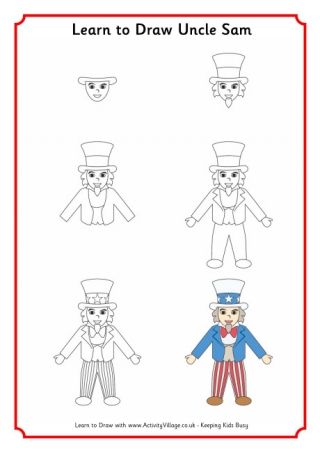 Learn to Draw Uncle Sam