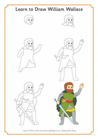 Learn to Draw William Wallace