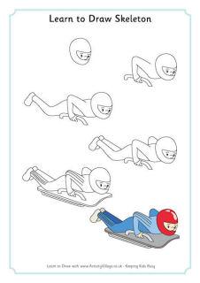 Learn to Draw Winter Olympics Pictures