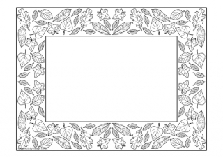 Leaves Frame